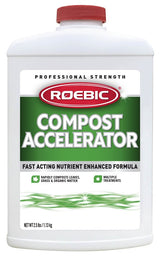 Roebic CA-2.5-12 Compost Accelerator, Solid, White, 2.5 lb, Bottle
