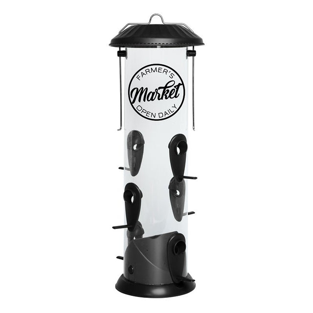 Nature's Way WWWPRB-DECO Tube Bird Feeder, 17 in H, Farmhouse, 3 qt
