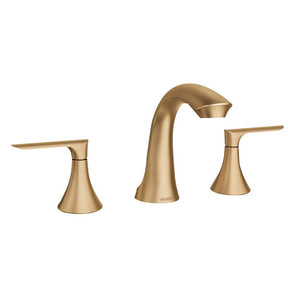Moen Findlay Series 84517BZG Bathroom Faucet, 1.2 gpm, 2-Faucet Handle, 3-Faucet Hole, Metal/Stainless Steel, Bronze
