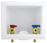 Apollo APXBOXWM Washing Machine Outlet Box, 1/2 x 3/4 in Connection, Polystyrene