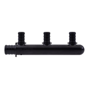 SharkBite UPMPT3C Multi-Port Closed Pipe Tee, 3-Inlet, 3/4 in Inlet, 1/2 in Outlet, Acudel Polymer
