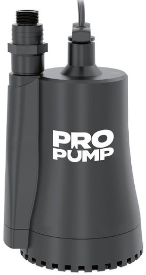 PRO PUMP UTS25PLHO Utility Pump, 1/4 hp, Thermoplastic