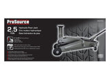 Prosource T070201B Trolley Floor Jack, 2.5 ton, 5-5/16 to 19-5/16 in Lift, Gray