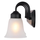 Boston Harbor OG24017 Vanity Light, 4-Lamp, LED Lamp, Matte Black Fixture