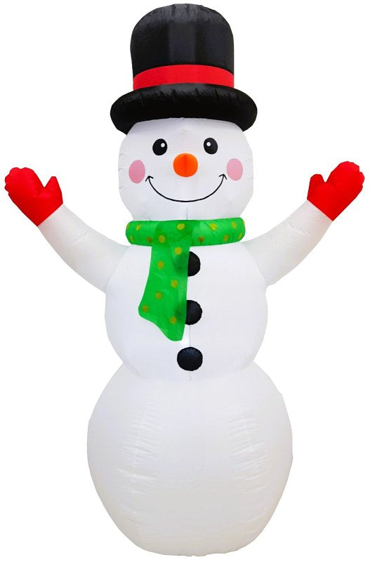 Santas Forest 90114 Christmas Inflatable, 8 ft H