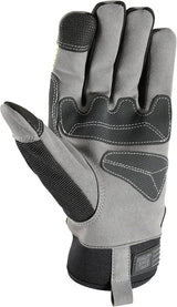 Wells Lamont FX3 Series 7864-L Gloves, Men's, L, PVC/Synthetic Leather, Gold/Yellow