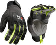 Wells Lamont 7861-XL Gloves, Men's, XL, Reinforced Thumb, Adjustable Wrist, Hook and Loop Cuff, Black