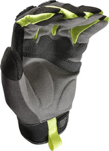 Wells Lamont 7861-L Gloves, Men's, L, Reinforced Thumb, Adjustable Wrist, Hook and Loop Cuff, Black