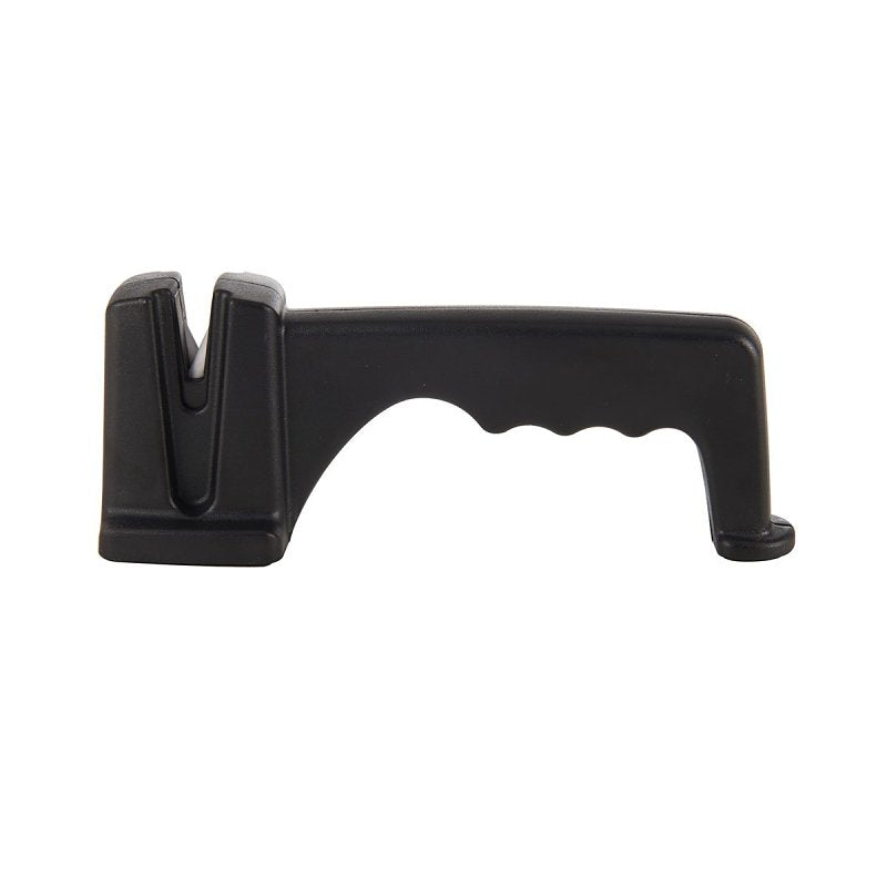Farberware FULST11 Tabletop Knife Sharpener, Ceramic Abrasive, Plastic Handle, Black, Pack of 3