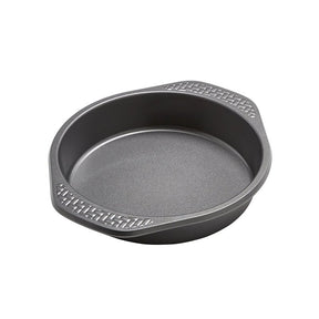 chicago metallic 5296007 Cake Pan, Round, 9 in Dia, 9.8 in OAL, Carbon Steel, Non-Stick: Non-Stick, Pack of 6