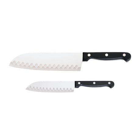 Chicago Cutlery Essentials 1094281 Santoku/Partoku Knife Set, 2-Piece, Stainless Steel