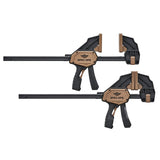 Spec Ops SPEC-TCL13-2PK Large Bar Clamp, 330 lb, 13-1/8 in Max Opening Size, Steel Body