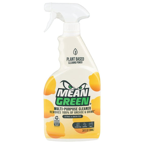 Mean Green 392515 Multi-Purpose Cleaner, 24 oz, Liquid, Citrus, Green Tea, Pack of 6
