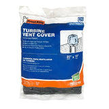 Frost King TVC1 Turbine Vent Cover, Plastic, Black