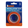 Frost King HCT22 Heat Cable Installation Tape, 22 ft L, 3/4 in W, 7 mil Thick, Orange
