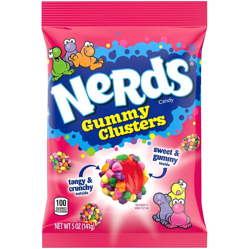 NeRdS FER04906 Gummy Cluster, Fruity, 5 oz, Pack of 12