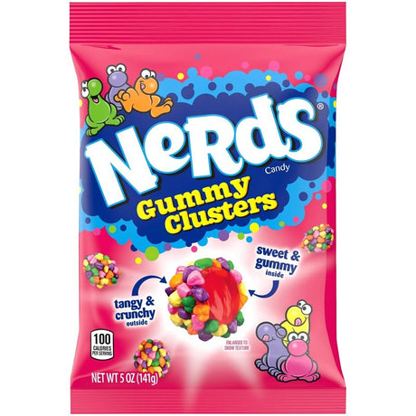 NeRdS FER04906 Gummy Cluster, Fruity, 5 oz, Pack of 12