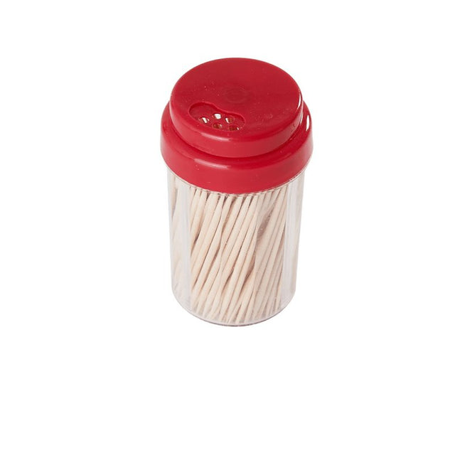 LifetimeBrands 5215825 Toothpick Dispenser, 200 Piece Capacity, Plastic, Pack of 6