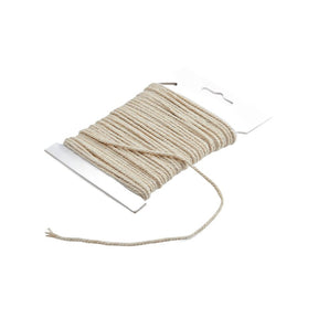 LifetimeBrands 5216056 Kitchen Twine, 75 ft L, Cotton, Clear/Silver, Pack of 6