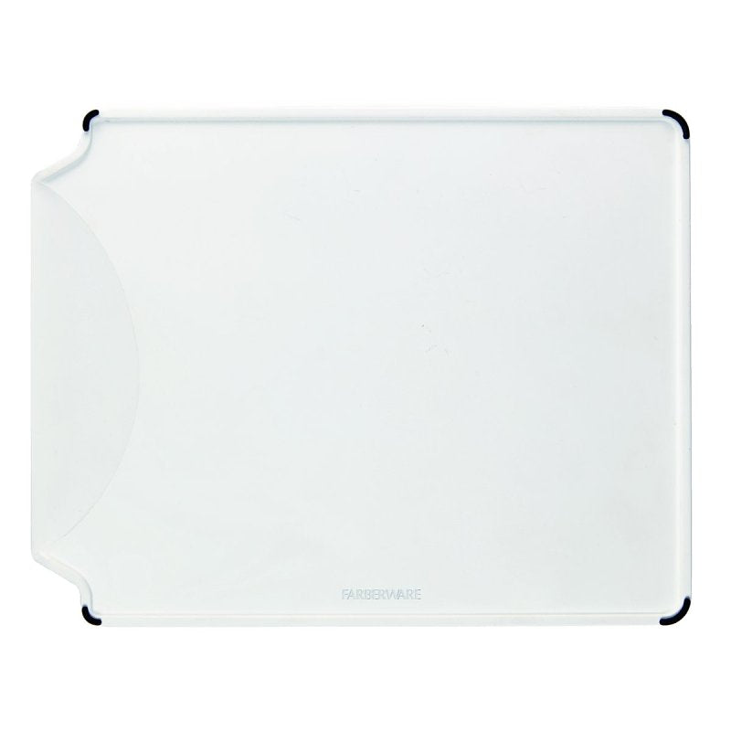 Farberware 5244321 Cutting Board, 14 in L, 11 in W, Plastic, White, Pack of 6