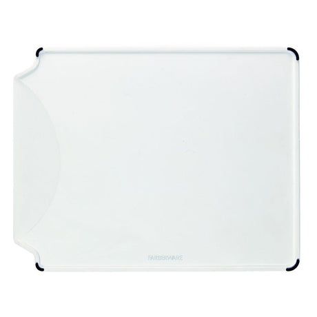Farberware 5244321 Cutting Board, 14 in L, 11 in W, Plastic, White, Pack of 6