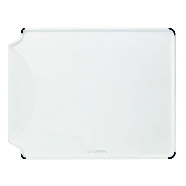 Farberware 5244321 Cutting Board, 14 in L, 11 in W, Plastic, White, Pack of 6