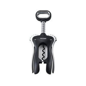 Houdini H1-012901T Wing Corkscrew, Stainless Steel, Black, Pack of 6