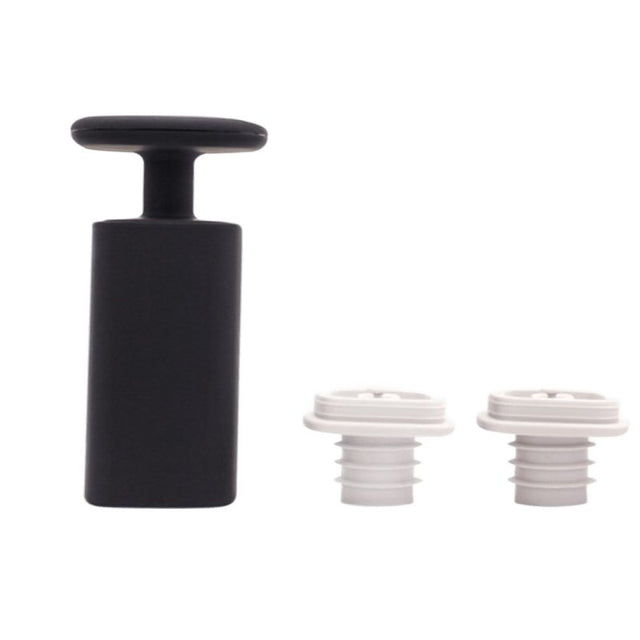Houdini H3-013001T Vacuum Wine Saver and Preserver with Stopper, Ergonomic Grip Handle, Pack of 6
