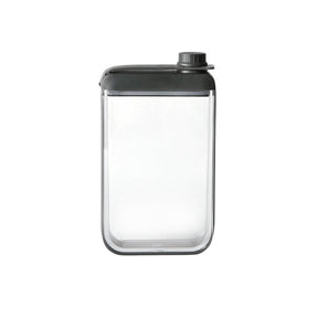 Houdini H4-20538T Flask, Plastic/Silicone, Black/Clear, Pack of 2