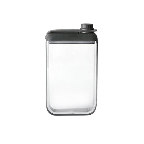 Houdini H4-20538T Flask, Plastic/Silicone, Black/Clear, Pack of 2
