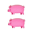 Genuine Fred PIGSTY 5286340 Multi-Layered Kitchen Sponge, 5 in L, 2.7 in W, 1.2 in Thick, Felt/Polyester, Pink, Pack of 6
