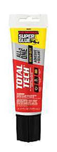 Superglue Corp Total Tech 11711003 Construction Adhesive Sealant, White, 4.2 oz, Tube