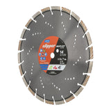 Norton 70184609680 Multi-Cut Diamond Blade, 14 in Dia, 0.05 mm Arbor