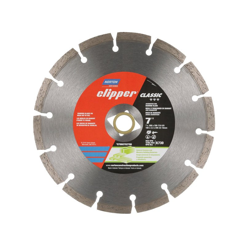 Norton 70184609680 Multi-Cut Diamond Blade, 14 in Dia, 0.05 mm Arbor