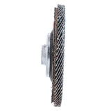 Norton Clipper 70184609163 Flap Disc, 4-1/2 in Dia, 5/8-11 Arbor, 40 Grit, Coarse, Zirconia Alumina Abrasive