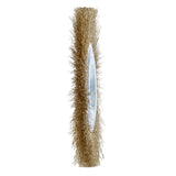 Norton 70184609161 Wire Wheel Brush, 6 in Dia, 1/2 in Arbor/Shank, Crimped Bristle, 0.012 in Dia Bristle