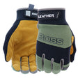 Boss Performance Series B51374-WSM Work Gloves, Women's, S/M, 7-1/4 to 8 in L, Reinforced Thumb, Comfort Cuff, Green