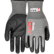 Boss CR4 B35044-XL Cut-Resistant Gloves, XL, Reinforced Thumb, Elastic Cuff, Nitrile Coating, Nylon, Black