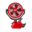 Skil FN0400D-00 Clamp Fan, Tool Only, 12, 20 V, 2 Ah, 200 cfm Air, 2-Speed