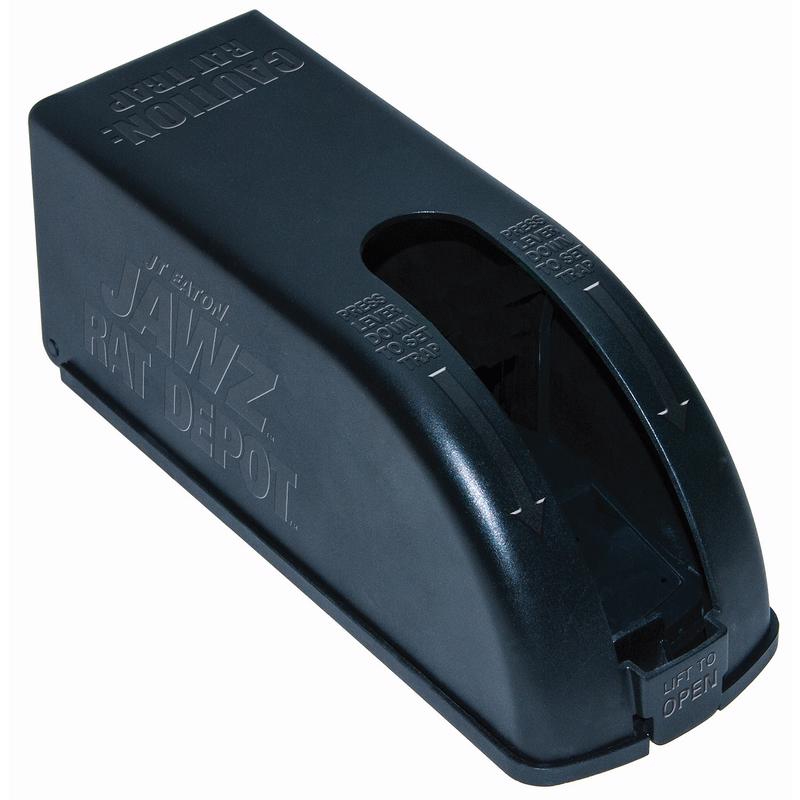 JT Eaton JAWZ Pro Series Small Covered Animal Trap For Rats 1 pk