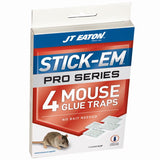 JT Eaton Stick-Em Pro Series Small Glue Trap For Mice 4 pk, Pack of 24