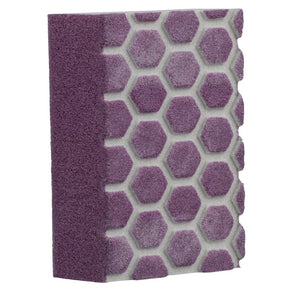 Pro Grade Precision DCDA220-PGP-2T 3-in-1 Sanding Sponge, 2-1/2 in L, 4-1/2 in W, 220 Grit, Fine