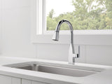 Peerless Xander Series P7919LF-1.0 Pull-Down Kitchen Faucet, 1 gpm, 1-Handle, 1, 3-Faucet Hole, Zinc, Chrome