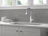 Peerless Xander Series P7919LF-1.0 Pull-Down Kitchen Faucet, 1 gpm, 1-Handle, 1, 3-Faucet Hole, Zinc, Chrome