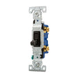 Eaton 1301-7BK Switch, 15 A, 120 V, Screw Terminal, Polycarbonate Housing Material, Black, Pack of 10