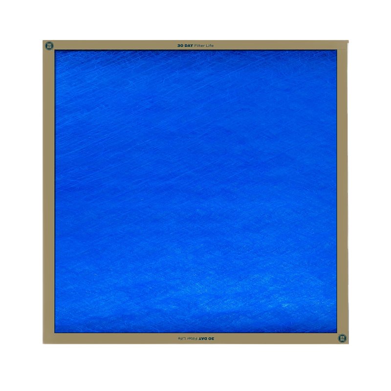 True Blue 112121 Air Filter, 12 in L, 12 in W, 2 MERV, Cardboard Frame, Pack of 12