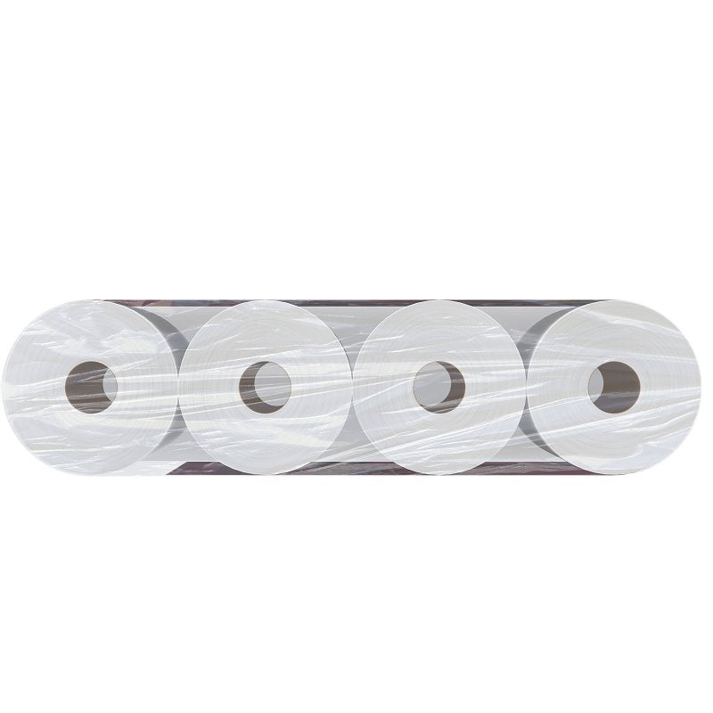 Brawny Tear-A-Square 44579 Paper Towel Roll, 3-Ply, Pack of 6