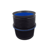 Fernco IC66P Internal Push-Fit Coupling, 6 in, ABS/EPDM Rubber, 4.3 psi Pressure