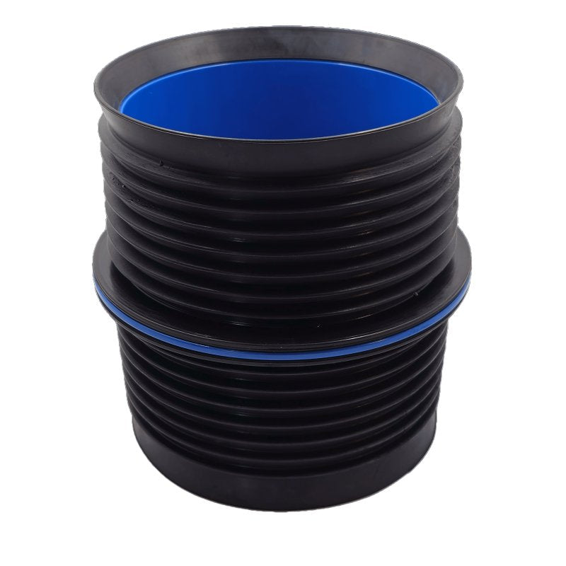 Fernco IC66P Internal Push-Fit Coupling, 6 in, ABS/EPDM Rubber, 4.3 psi Pressure