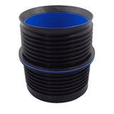 Fernco IC66P Internal Push-Fit Coupling, 6 in, ABS/EPDM Rubber, 4.3 psi Pressure